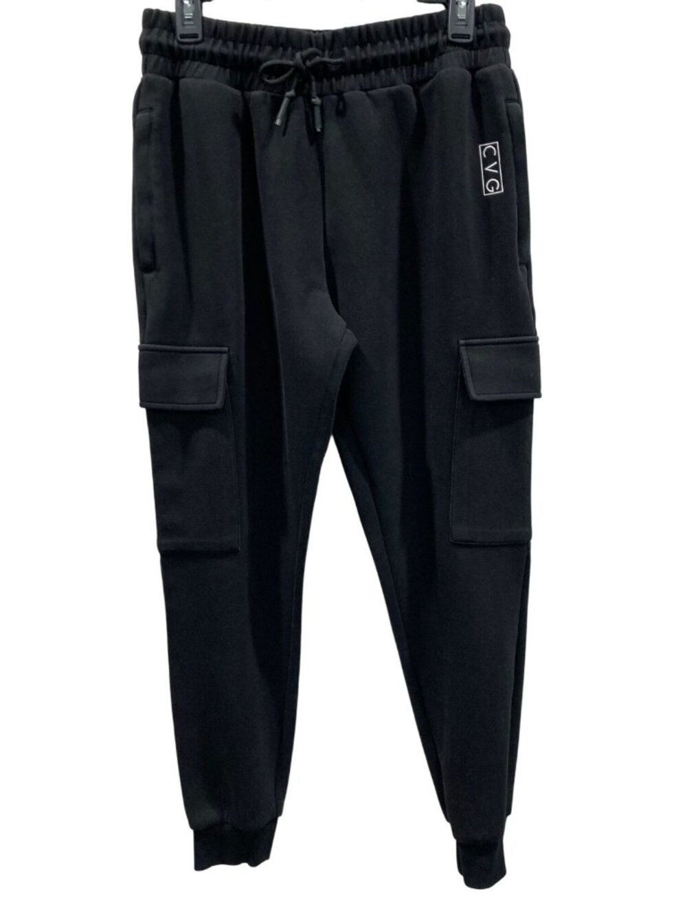CVG Cargo Beyond Joggers Sweatpants Womens M Black Athletic Sporty Workout Gym